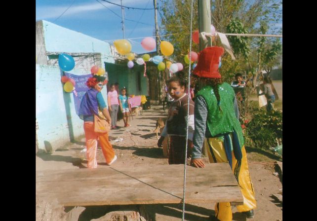 Imágenes correspondientes al Día del Niño celebrado por la institución años atrás.