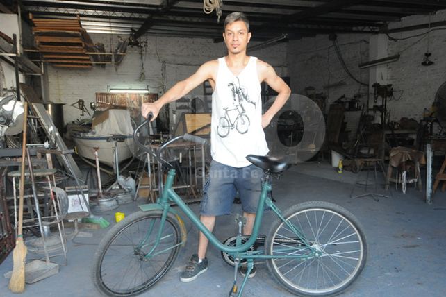 Reciclar bicicletas antiguas, pero con un toque moderno