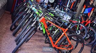 La venta de bicicletas cayó notablemente este año.