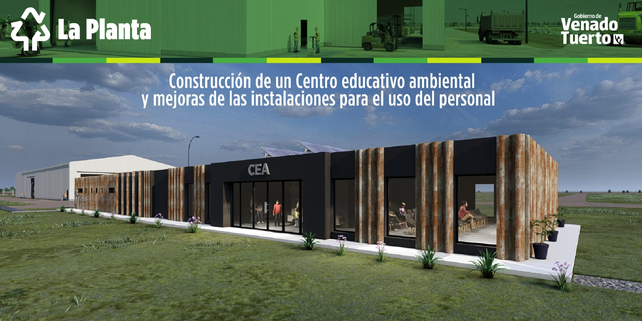 Se construirá un Centro Educativo Ambiental, donde se brindarán charlas y conferencias para las escuelas y familias que visiten el lugar.