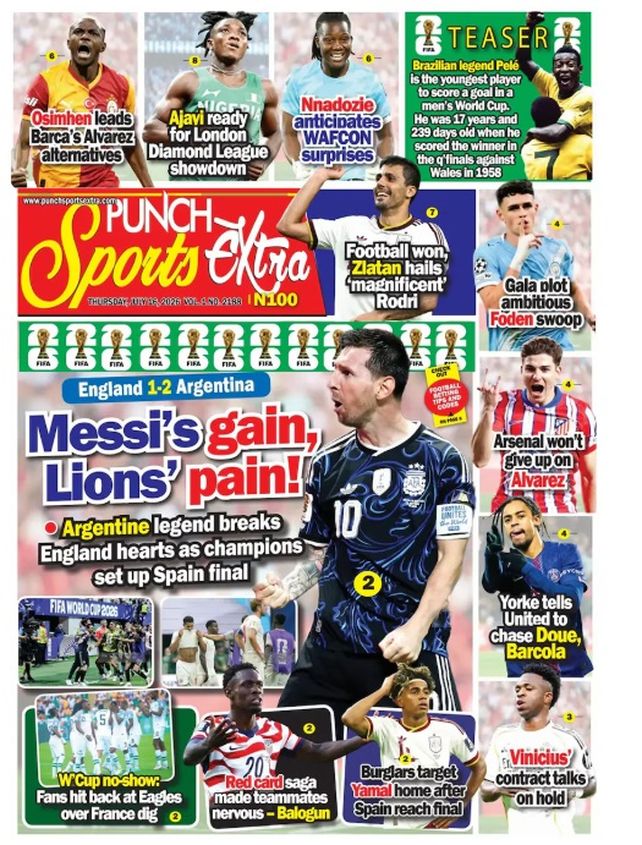 Triunfo de Argentina: las portadas de los principales diarios del mundo