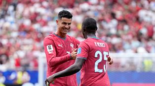 Cristiano Ronaldo se transformó en el primero en marcar goles en seis Mundiales diferentes.