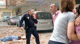 El terremoto no fue en Roma sino en Espa&ntilde;a y dej&oacute; al menos ocho muertos
