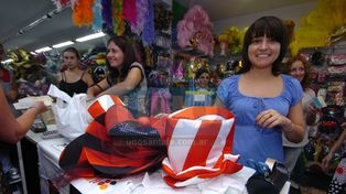 La ciudad comienza a teñirse con los colores de Unión y Colón
