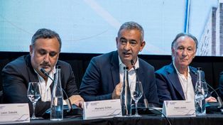 Javkin cruzó al club de defensores de las ruinas y dio un mensaje a favor de la inversión y la obra pública