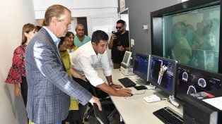 Gualeguay: Bordet y Vizzotti inauguraron un tomógrafo