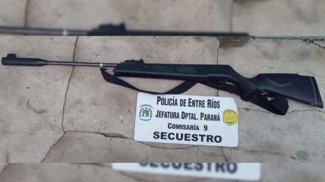 Un joven fue herido con un aire comprimido en Paraná.