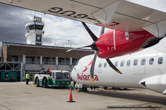 La aerolínea colombiana Avianca comenzaría a volar desde Rosario a Bogotá.