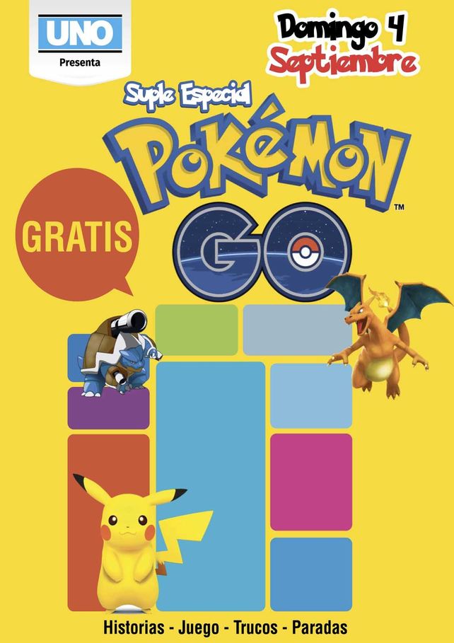 Este domingo llevate GRATIS el Suplemento de Pokemon Go