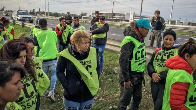 Ocho piquetes contra el hambre y la desocupación