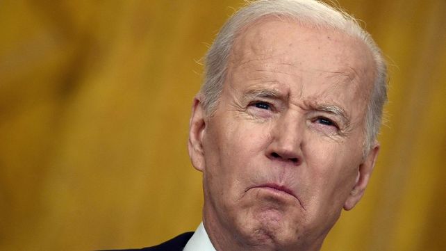 Joe Biden anunció sanciones devastadoras contra Rusia