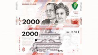 Nuevo billete de $ 2.000: Su diseño será un homenaje a la salud pública en las personas de los doctores Cecilia Grierson y Ramón Carrillo.