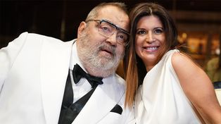 Jorge Lanata y su esposa, la abogada Elba Marcovecchio.