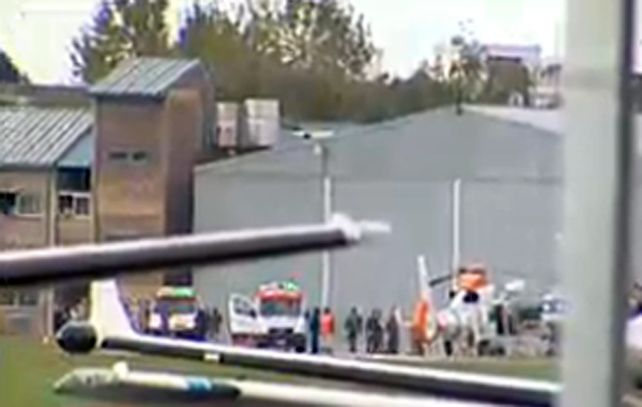 Los sobrevivientes fueron rescatados y trasladados a un hospital.