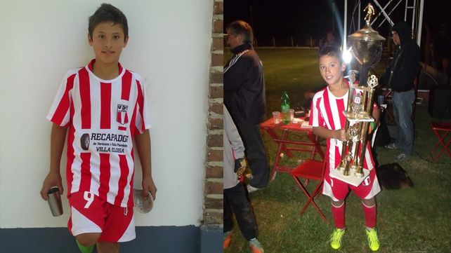 Alejo Véliz, el goleador bailarín que en el club de su pueblo también jugaba de central