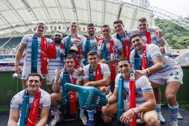 Los Pumas Sevens salieron novenos en el seven de Hong Kong. Con sumar cinco puntos en Singapur