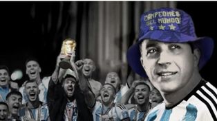 Carlos Gardel entonó Muchachos gracias a la Inteligencia Artificial.&nbsp;