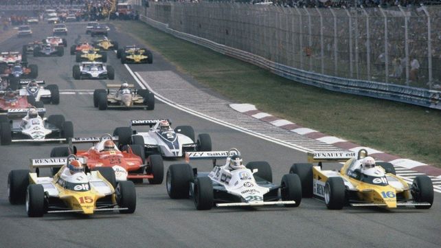 Tremenda largada de Reutemann en la primera vez de la Fórmula 1 en Imola.