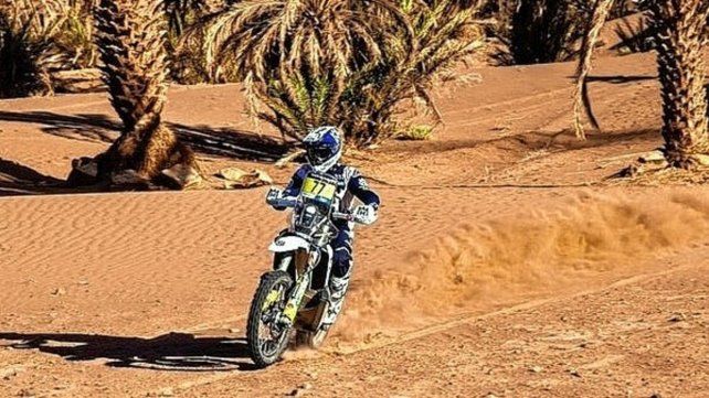 Luciano Benavides está cumpliendo una gran tarea en el Mundial de Cross Country de Marruecos.