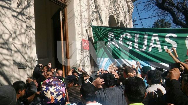 Hubo una fuerte interna a balazos entre camioneros esta mañana