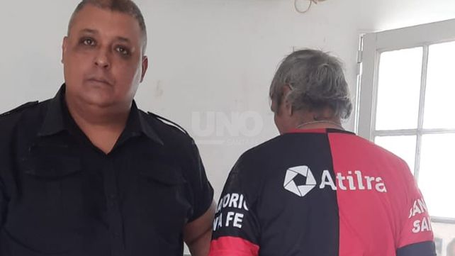 El detenido por violencia en Santa Rosa de Lima