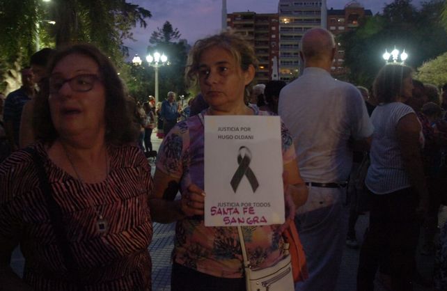 Marcha en reclamo de seguridad