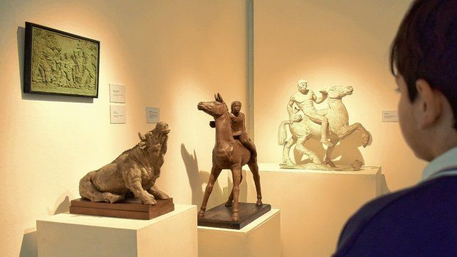 La obra del escultor Francisco Marin se exhibe en el Museo