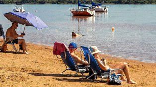 San José ya inauguró su playa y es uno de los atractivos en estos días de calor