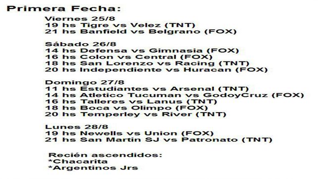 El debut de Patronato en la Superliga será por TNT