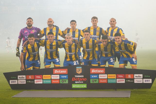 Los once de Central que salieron contra Independiente. Podrían ser los mismos ante Estudiantes.