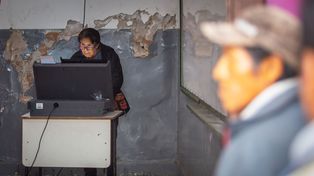 Se desarrollaban a media tarde de hoy con normalidad y más del 40% del padrón había emitido su voto. En las Elecciones 2023 Gustavo Sáenz busca su reelección