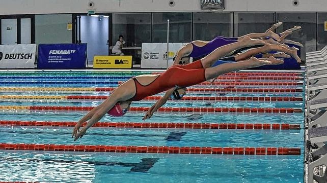 Este sábado será la última jornada del República de cadetes y juveniles de natación.