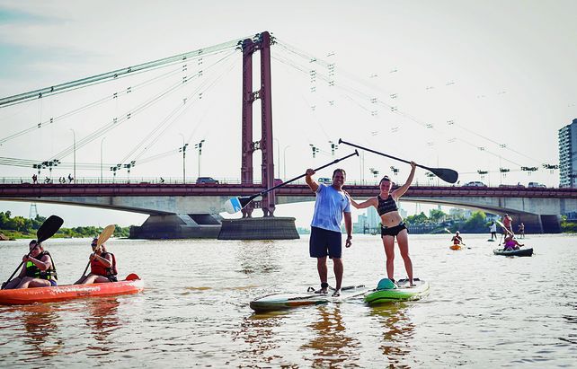Las actividades acuáticas son unos de los principales atractivos de la ciudad de Santa Fe.
