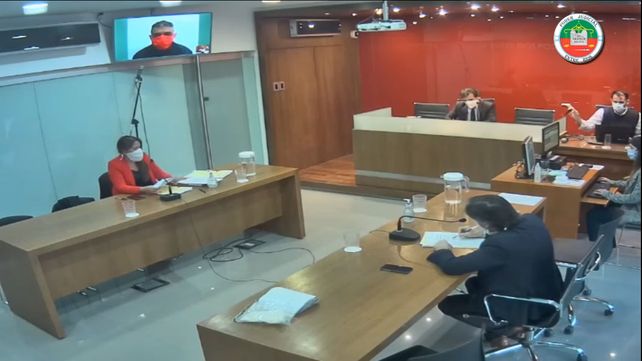 Ocurrió una audiencia con el imputado participando desde la UP y transmisión vía YouTube.