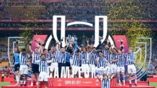 Real Sociedad es el campeón de la Copa del Rey