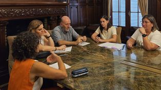 Dirigentes de Libres del Sur Rosario&nbsp; mantuvieron reuniones con concejales.&nbsp;