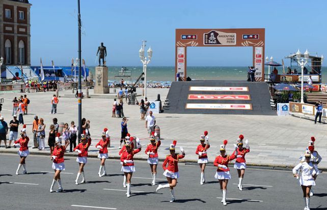 Mar del Plata respiró Dakar con la largada simbólica