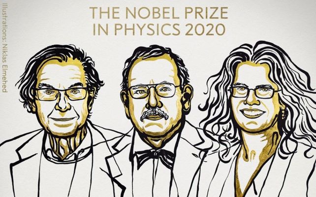 Roger Penrose, Reinhard Genzel y Andrea Ghez ganan el Nobel de Física por sus estudios sobre los agujeros negros