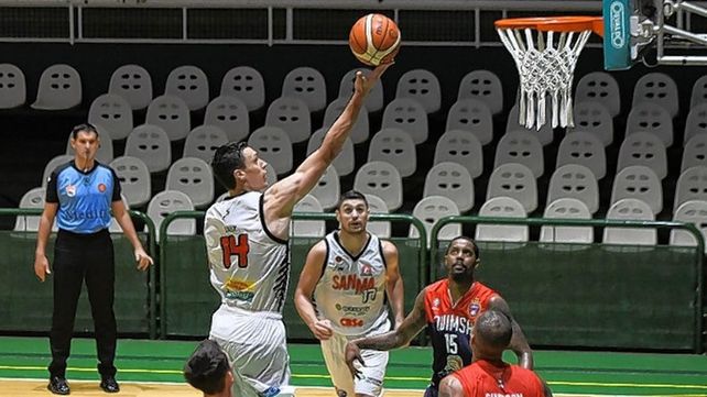 Quimsa tendrá un duro examen frente a San Martín (C) por la Liga Nacional.