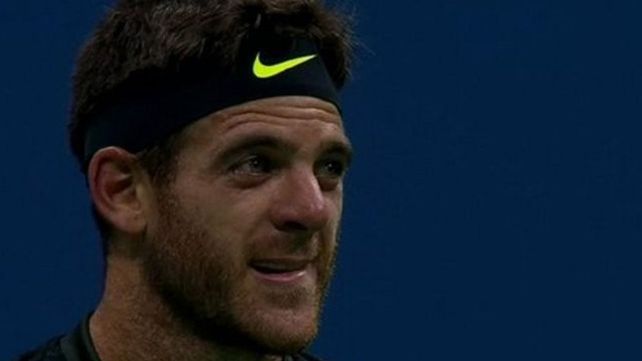 Despedida con lágrimas: el aliento del público hizo quebrar a Del Potro en pleno partido Despedida con lágrimas: el aliento del público hizo quebrar a Del Potro en pleno partido