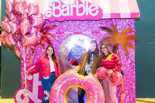 Agostina Vitantonio, Victoria Gómez y Melani del Barrio.