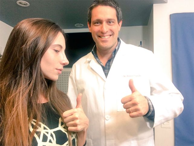 El médico que operó a Magui Bravi publicó la foto de cómo quedó la nariz