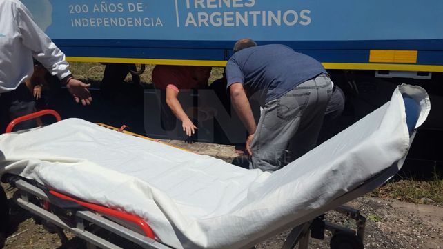 Murió un hombre que fue arrollado por una formación ferroviaria