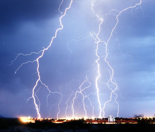 La tormenta se desató al oeste de Alemania. (Foto  de archivo)