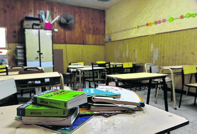 final incierto. Aún nadie se anima a predecir si la postal de aulas vacías no volverá a repetirse.