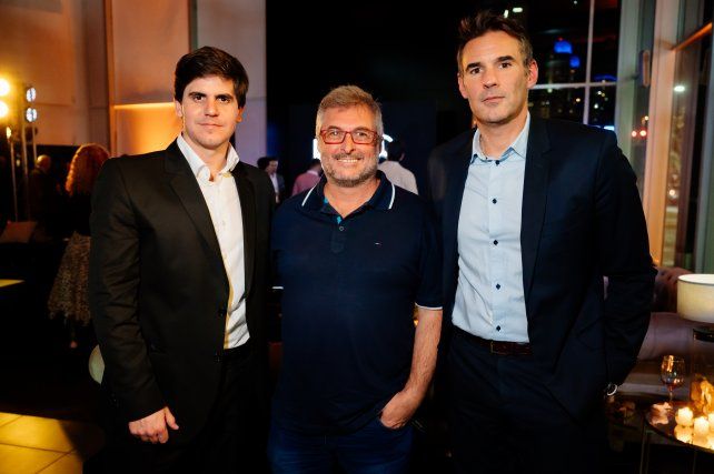Sebastián Gasparinetti, ……..y Walter Welsh
