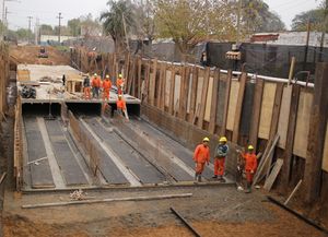 Concejales exigen la continuidad en los trabajos del Desagüe Espora