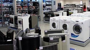 El gobierno lanzó créditos para electrodomésticos a tasa cero