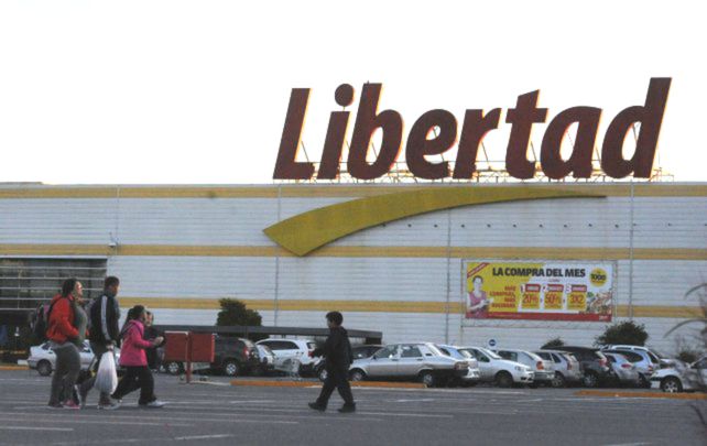 El hipermercado de la zona sur de Rosario.