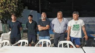 Mariano Bonzi y Ariel Segalla fueron presentados al frente de Newells de barrio Roma.